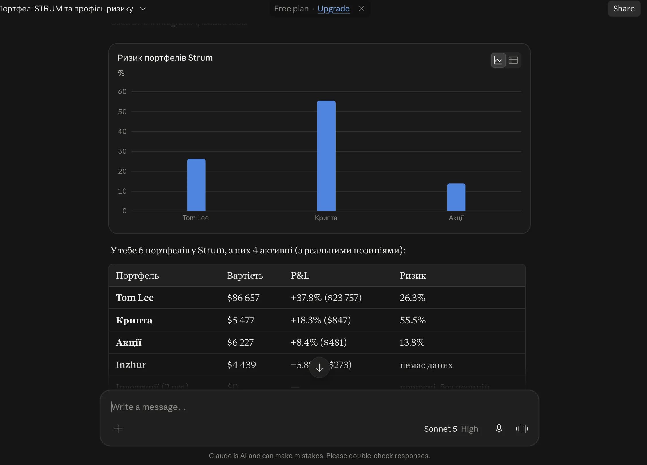 Strum MCP: portfolio financial data for an AI assistant Strum MCP: portfolio financial data for an AI assistant